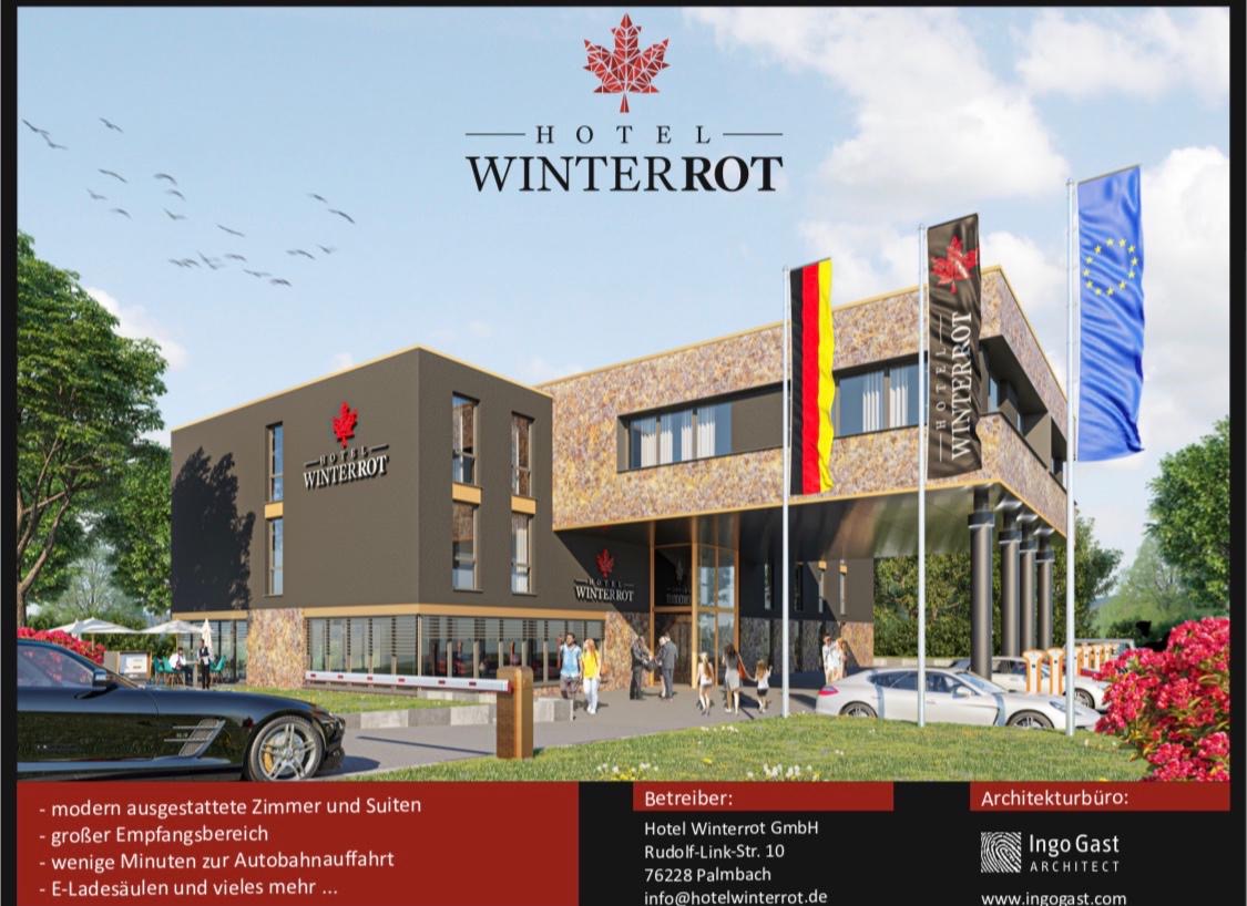 Hotel Winterrot, Rudolf-Link-Straße 10, 76228 Karlsruhe - Palmbach